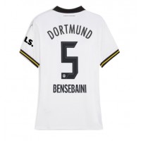 Borussia Dortmund Ramy Bensebaini #5 Tredjedrakt Dame 2024-25 Kortermet